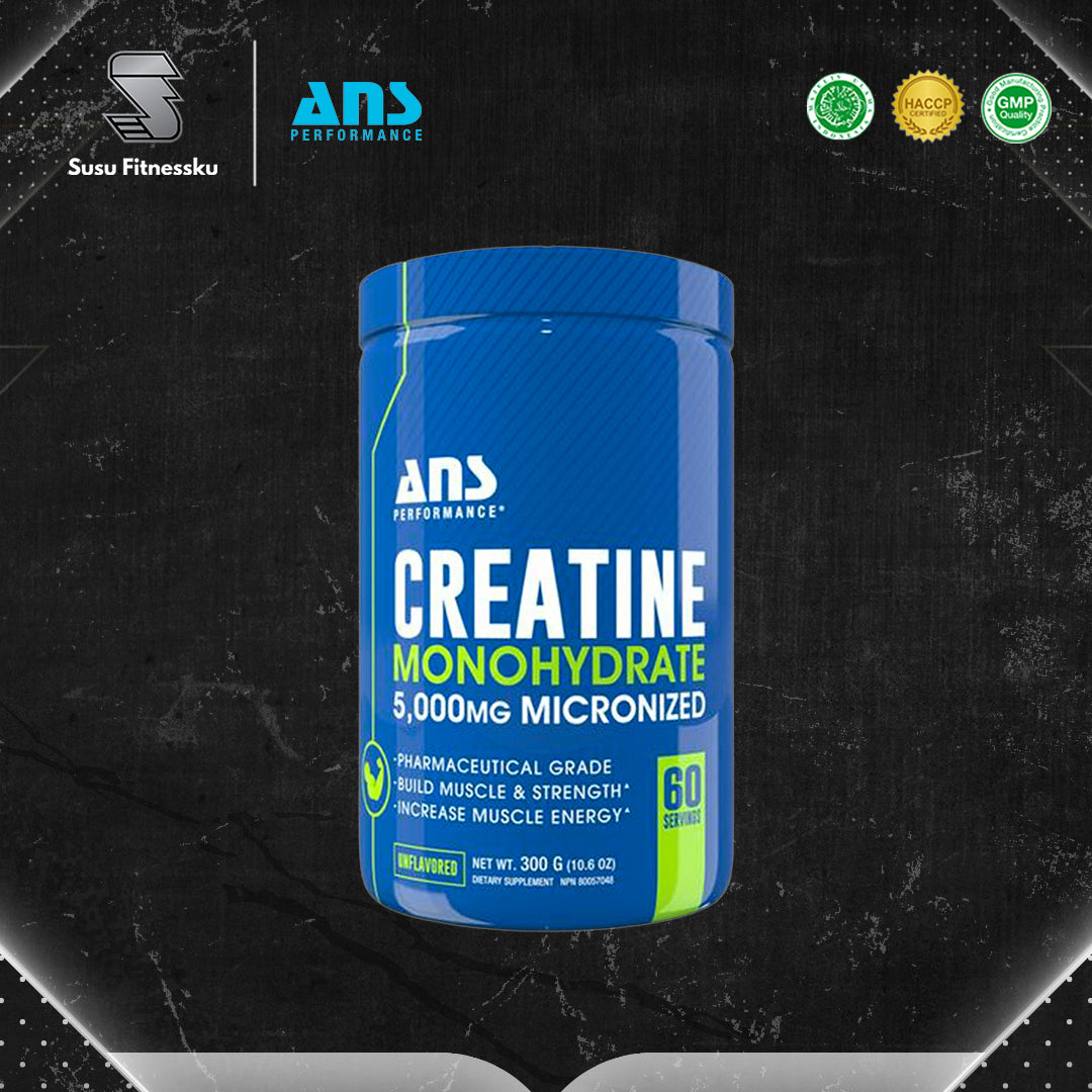 ANS Creatine 300 Gram Creatine Monohydrate Pharmaceutical Grade