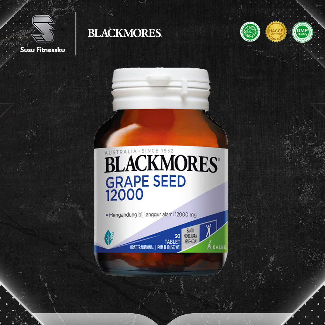Blackmores Grape Seed 12000 30 Tablet Antioxidant Kesehatan Kulit