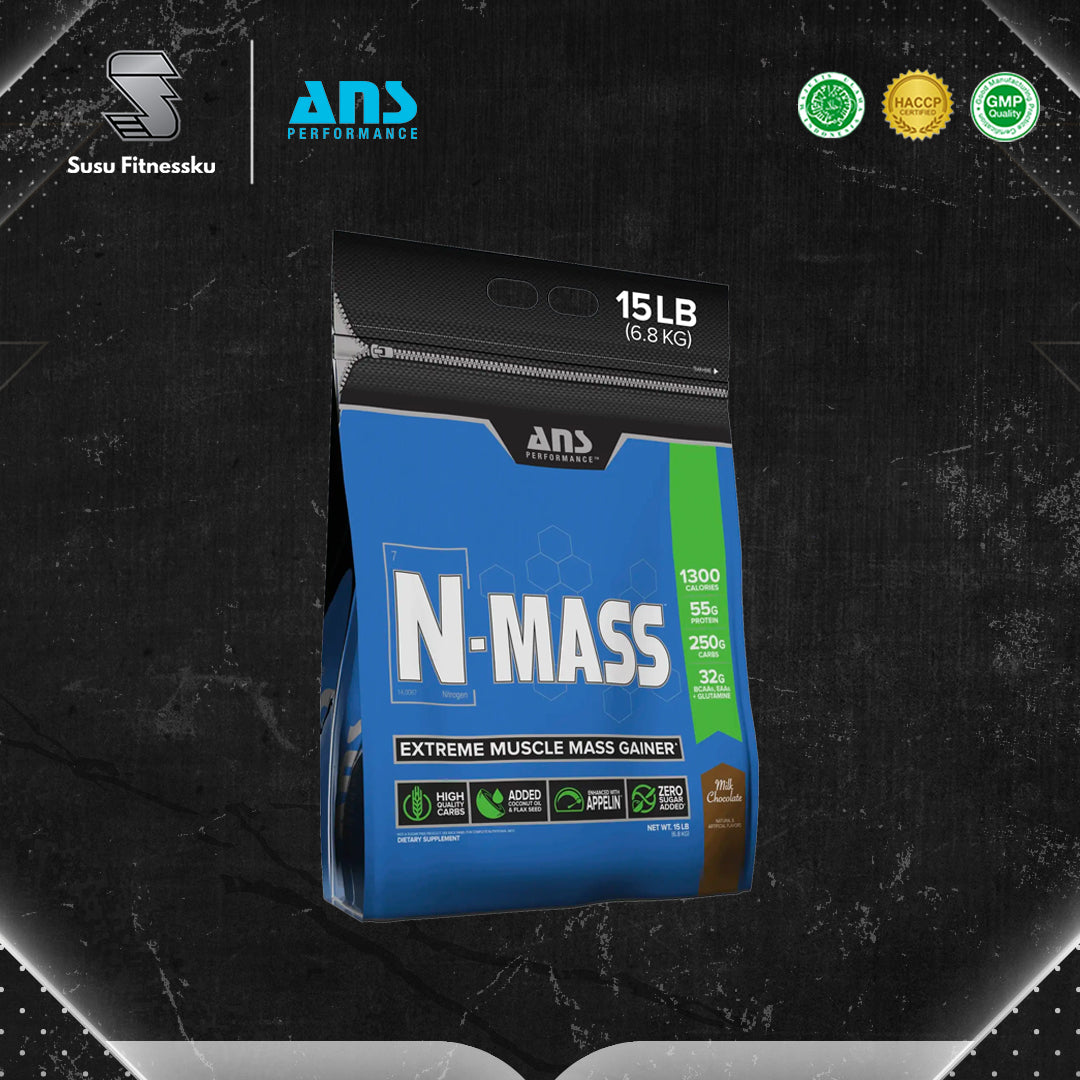 Ans N Mass 15 Lbs N-Mass NMass Weight Gainer  Gainer Penambah Berat Badan