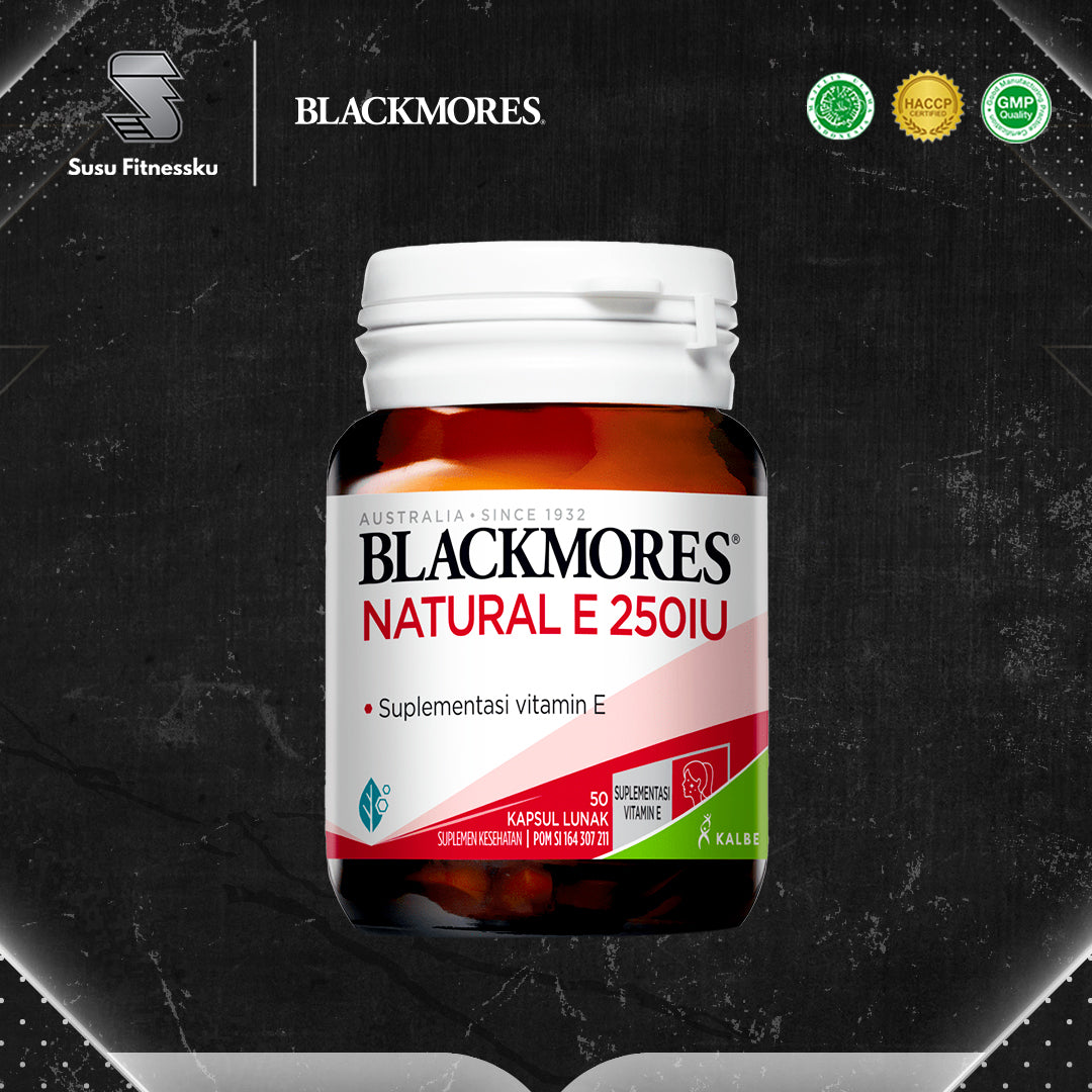 BLACKMORES NATURAL E 250 IU 60 TABS Vitamin E
