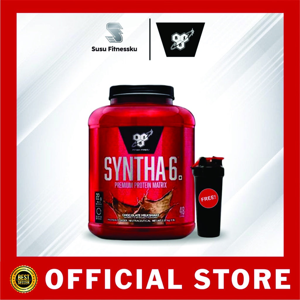 BSN Syntha 6 5 Lbs Syntha-6 (Time Release Protein) Whey Protein