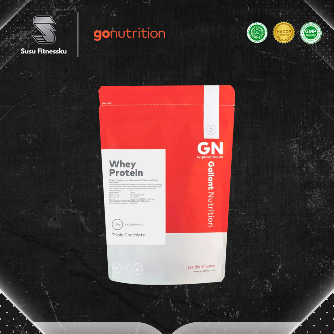 Nutrisi Gagah Oleh Go Nutrition Whey Protein Isolate 500g 84% Whey Protein Isolate