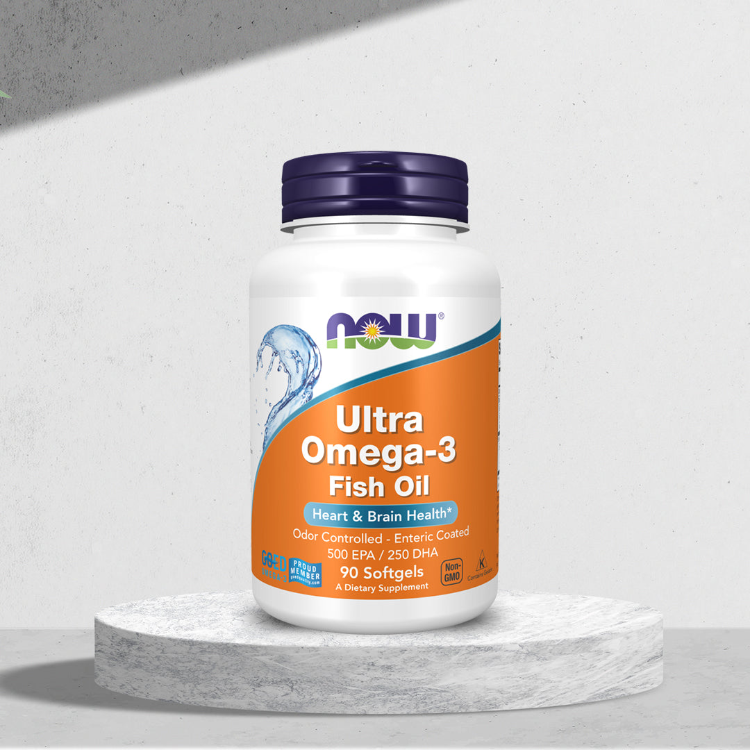 Now Foods Ultra Omega-3 500 Epa 250 Dha 90 Softgels Fish Oil