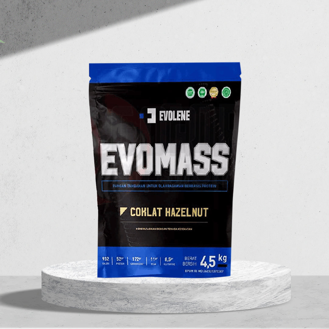 Evolene Evomass 10lbs 4,5kg Gainer Gainer Penambah Berat Badan