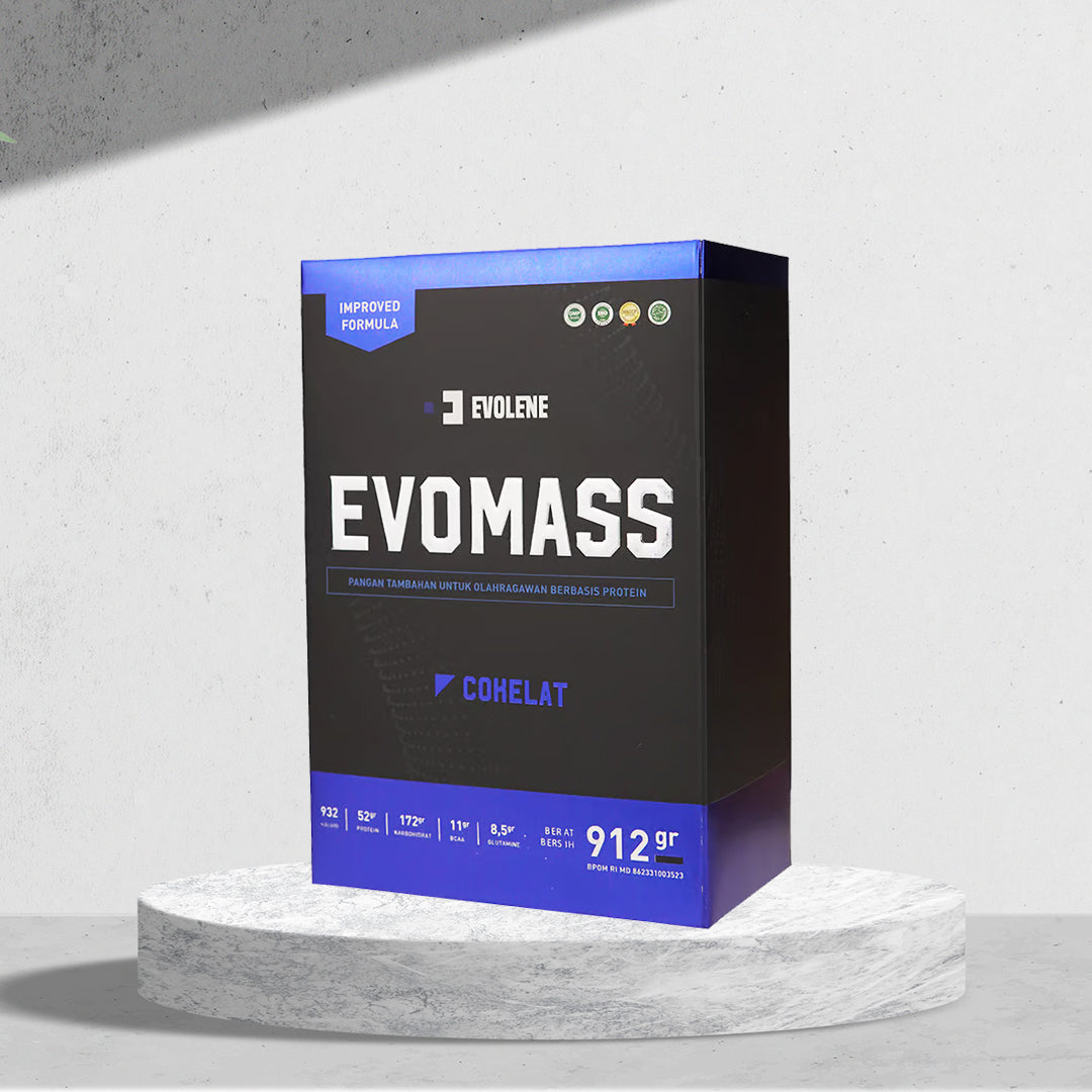 Evolene Evomass 912gr Gainer Penambah Berat Badan