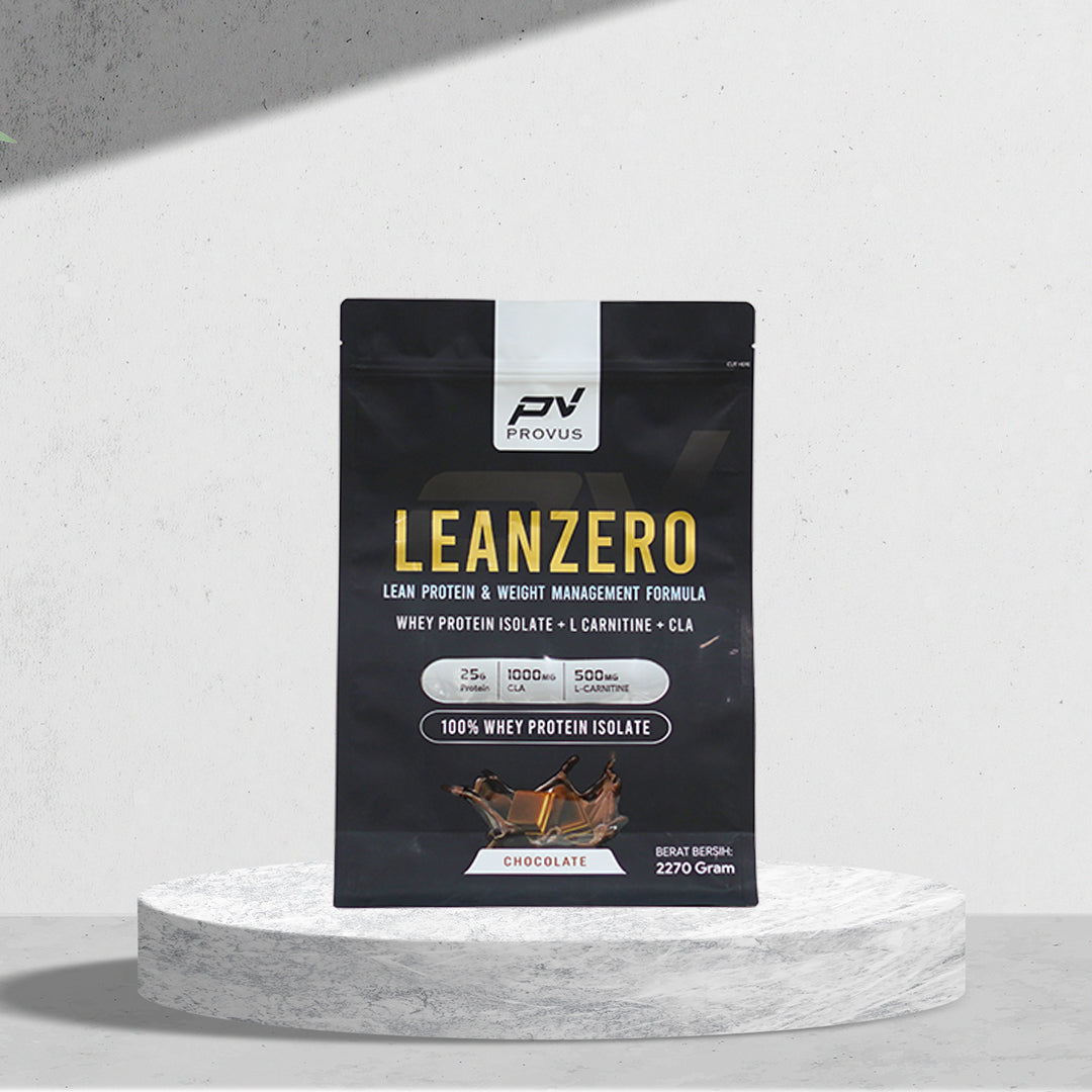 Provus Lean Zero (Isolat Protein Whey + Pembakar Lemak) 5 Lb Whey Protein