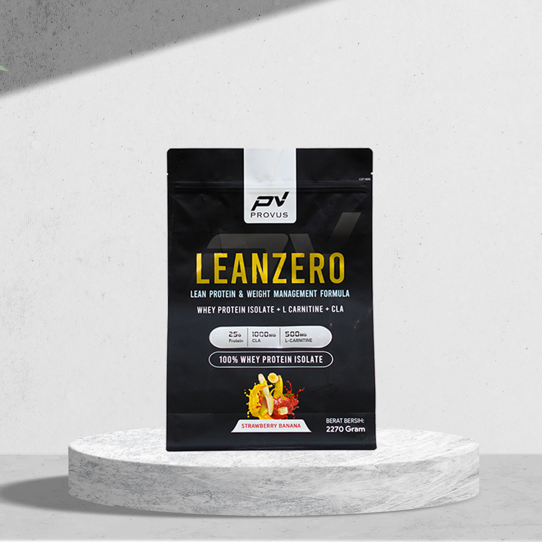 Provus Lean Zero (Isolat Protein Whey + Pembakar Lemak) 5 Lb Whey Protein