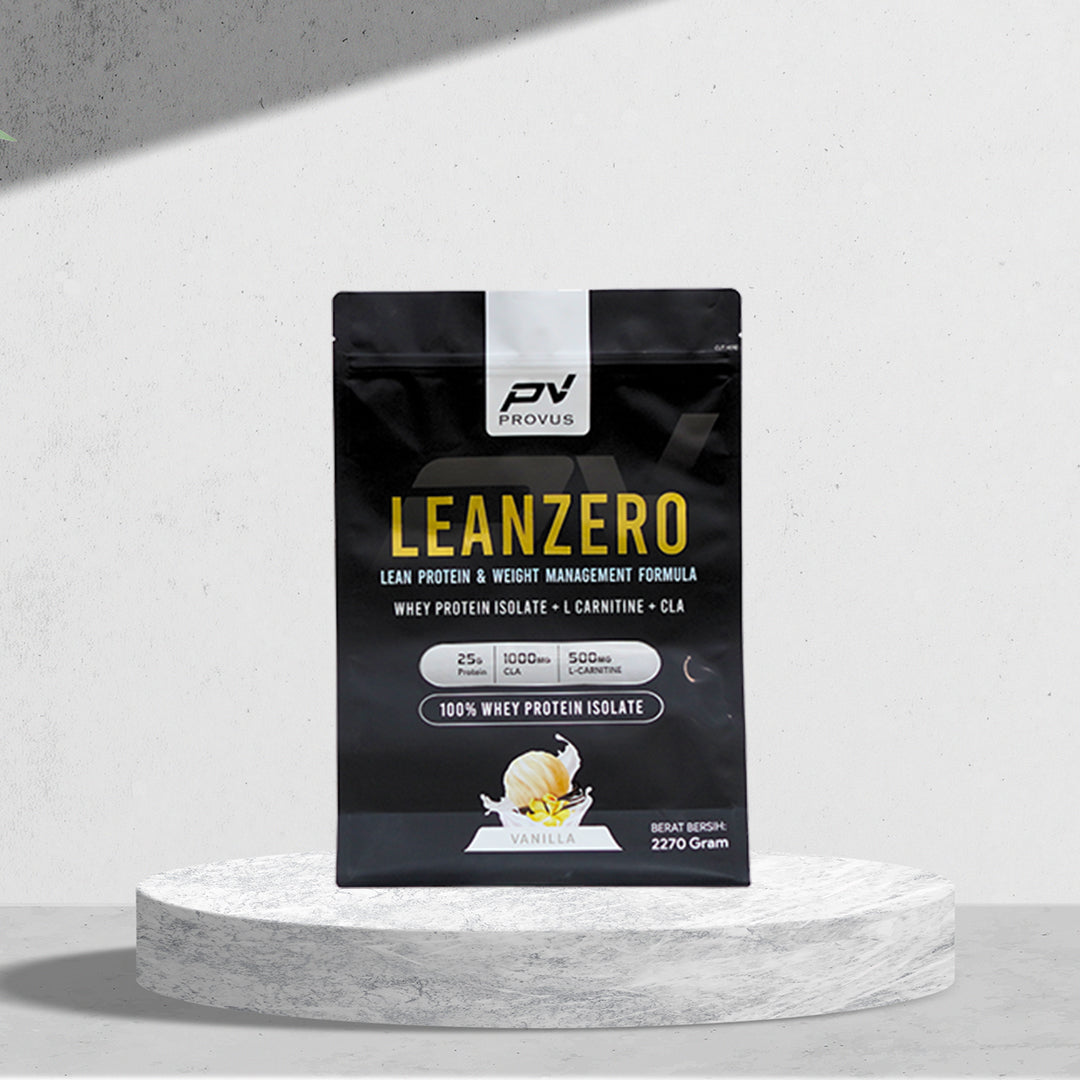 Provus Lean Zero (Isolat Protein Whey + Pembakar Lemak) 5 Lb Whey Protein