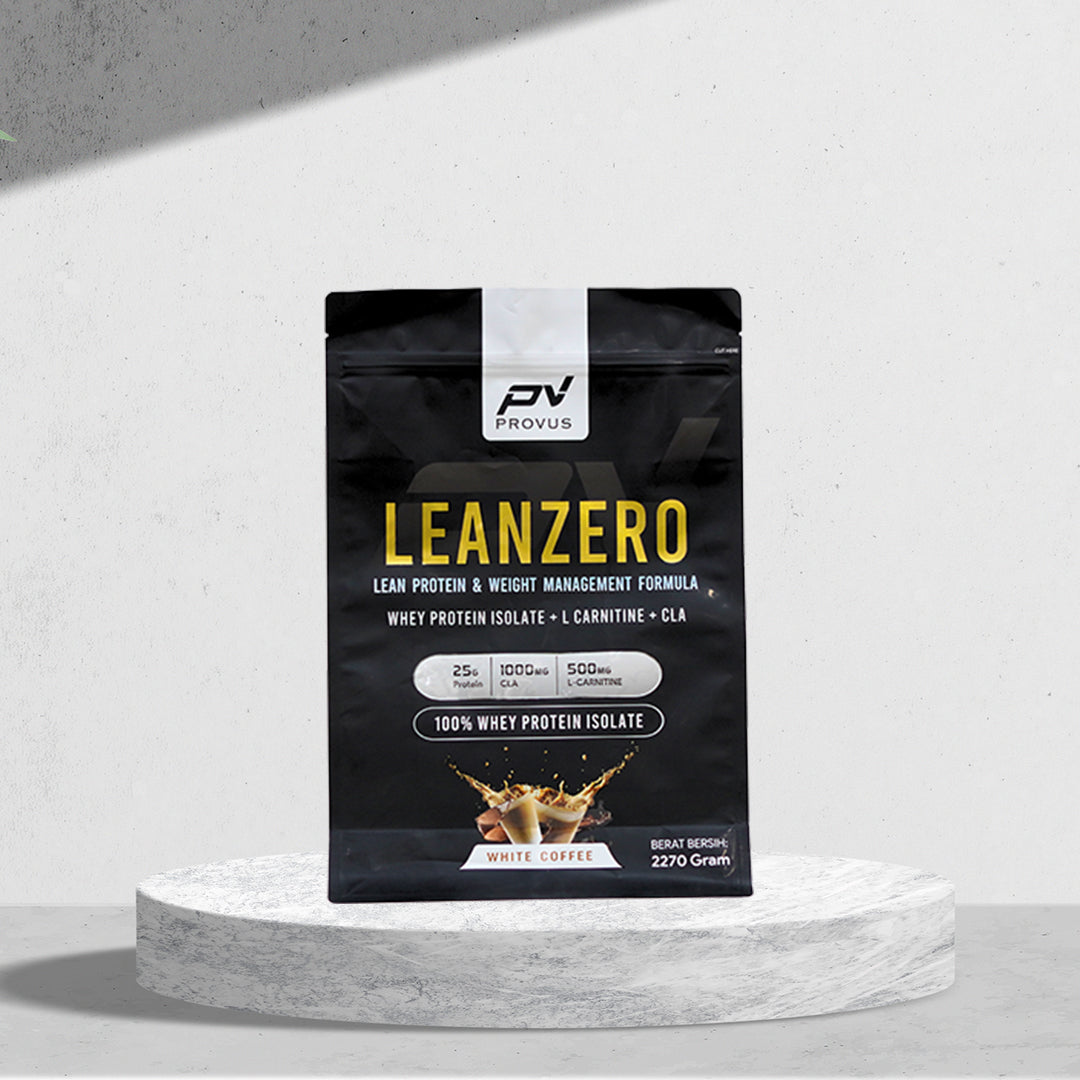 Provus Lean Zero (Isolat Protein Whey + Pembakar Lemak) 5 Lb Whey Protein