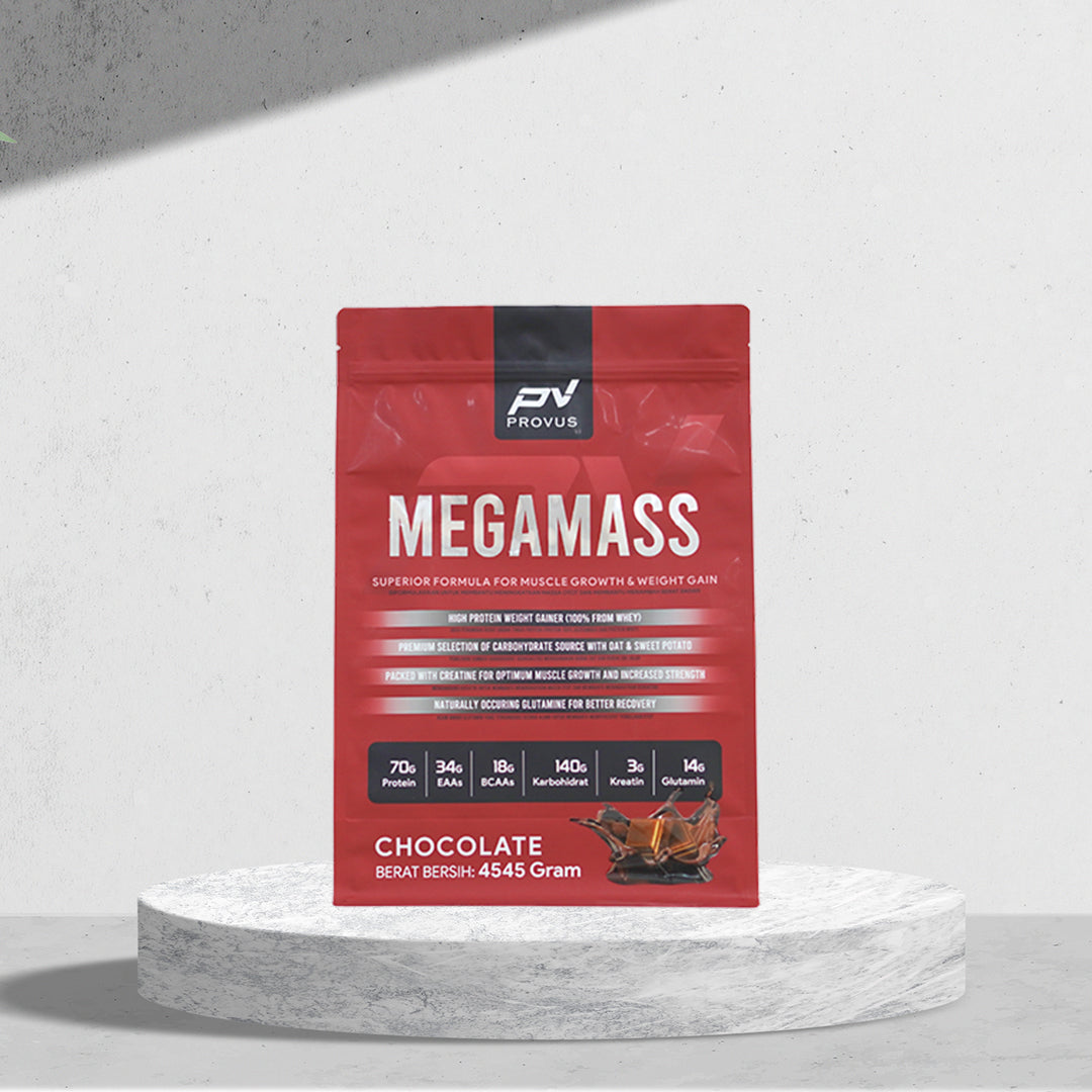 Provus Mega Mass 10 lb - 20 Serving Weight Gainer Penambah Berat Badan